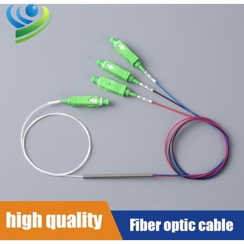 WDM Three window FBT Coupler Singlemode 1X3 Fiber Optic Splitter