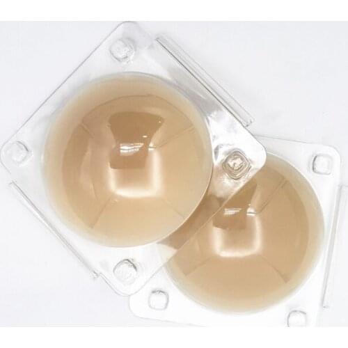 New Invisible Non-glue Ultra super thin Reusable Silicone Nipple cover