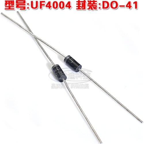 New UF4004 DO-41 Fast Recovery Rectifier Diode Output 400V 1A 4004 do-41