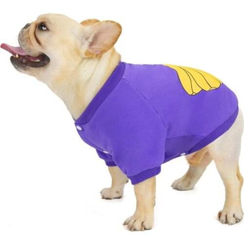 Pug Clothing Winter French Bulldog Clothes 2020 New Dog Hoodies Frenchie Costume Poodle Schnauzer Clothing Pet Outfit Coat XXL