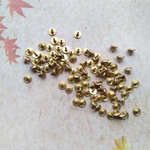 Wholesale 500PCS Clock Movement Parts Second Beads Second Hand Brass Cap Repair Replacing Tools