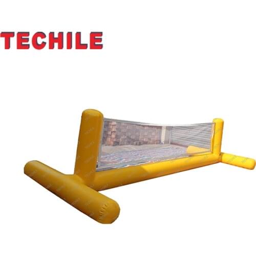 Floating pool inflatable water volleyball court inflatable basketball game for adults and kids