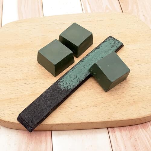 Polishing paste Chromium Oxide leather article Razor Sharpening wax kitchen bar home use Accessories blade sharp tools