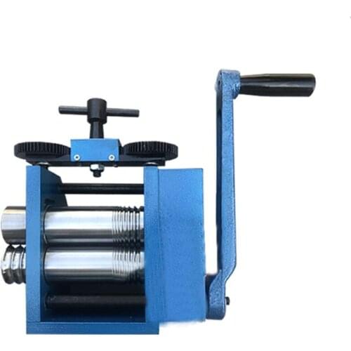 Hand-operated Tablet Press Pressing Machine Manually Pressing Semicircle Square Gold and Silver Jewelry Line Processing Tool LK