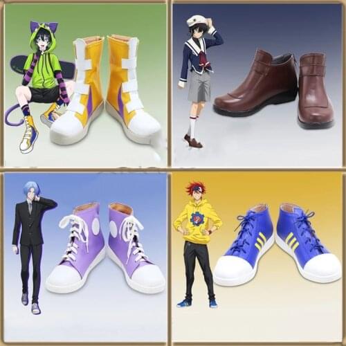 Hasegawa Cosplay Boots Anime SK EIGHT SK8 the Infinity Miya Chinen/Reki/Langa Costume Halloween Party Outfits SK Eight Shoes