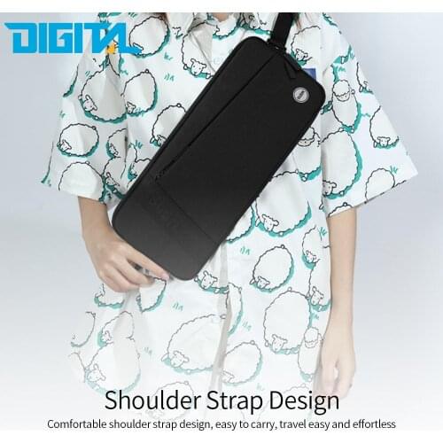 The Storage Bag of Mobile Phone Tracking Holder Light & Simple Shoulder Strap Design Wear-resisting & Durable Black