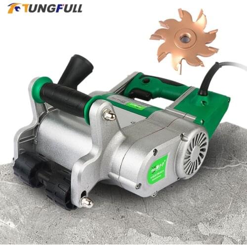 1100 Watt 25MM/35MM Electric Wall Chaser Machine Wall Groove Cutting Machine/Line Slot Machine 220V Tile Cutter