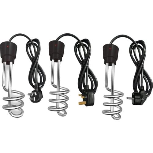 2500W Immersion Water Heater Spiral Portable Electric Water Warmer Boiling Water Stick for Camping Swimming Pool Bathtub