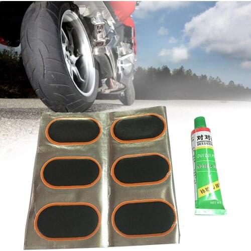 48 Pcs+1 Glue High Quality Round Bicycle Bike Tire Tyre Rubber Patch Piece Cycling Puncture Repair Tools Kits high qualityrubber