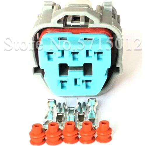 5 Hole Auto Waterproof Oil Fuel Pump Plug Gasoline Pump Connector For Honda Accord Fit Civic Odyssey CRV VEZEL