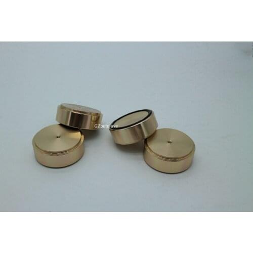 Free ship A Set of Amplifier Full Aluminum Pads 4 pcs Silver / Gold / Black Aluminum Feet Diameter:58mm Height:22mm
