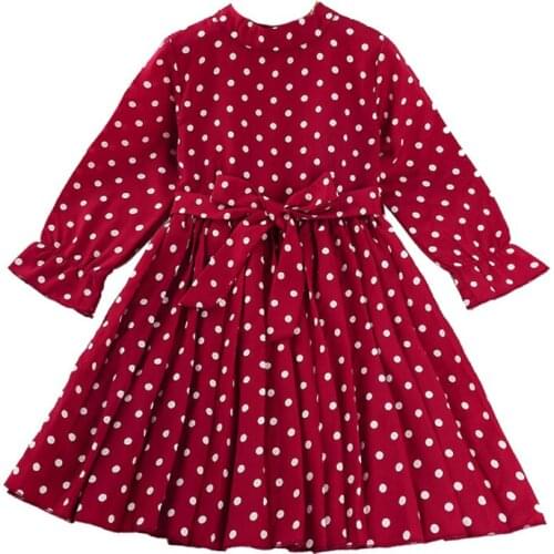 Kids Girls Autumn Dresses Children Clothing 2020 Winter New Long-sleeved Princess Casual Dress Children Kids Dresses For Girls