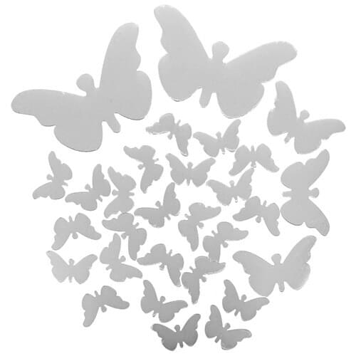 Home Decor Gift Butterfly Big Wings Mirrors Decorative Wall Decal Wall Sticker