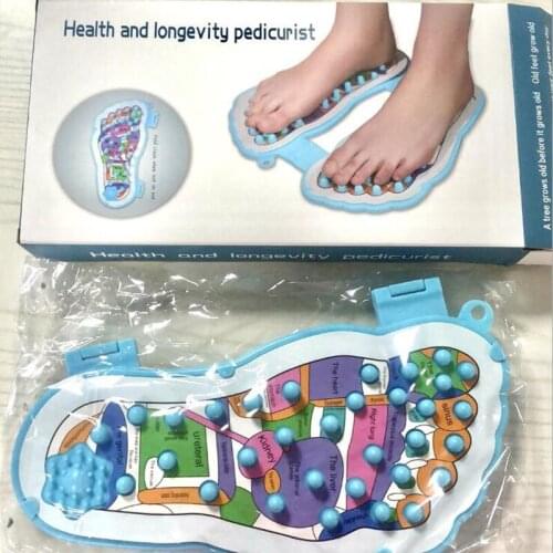 Foot Massager Pad Muscle Stimulator Foot Pad Acupoint Massage Cushion Body Relax Blood Circulation Massage Shoes