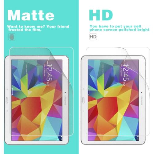 Anti-Fingerprint Matte Film For Samsung Galaxy TAB 4 10.1 10.1 " T530 Front Clear HD Glossy Film LCD Screen Protector Cover