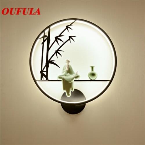 OUFULA Modern Indoor wall Lamps Contemporary Creative New Balcony Decorative For Living Room Corridor Bed Room Hotel