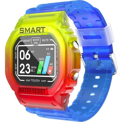 Color Screen Watch K16 Smart Watch IP68 Waterproof Heart Rate Blood Pressure Monitor Bracelet Swimming Mens Sports Wristwatch