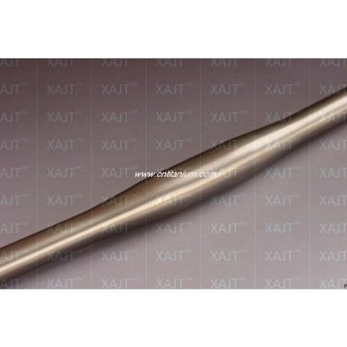 Titanium 3Al/2.5V Bicycle Handle bar Bike Handlebar 25.4mm / 31.8mm * 580mm-600mm Glossy Finish