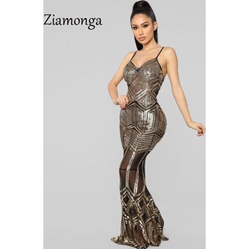 Ziamonga Women Sleeveless Long Beaded Sequin Maxi Dress Vintage 1920s Great Gatsby Flapper Party Formal Dresses Vestidos