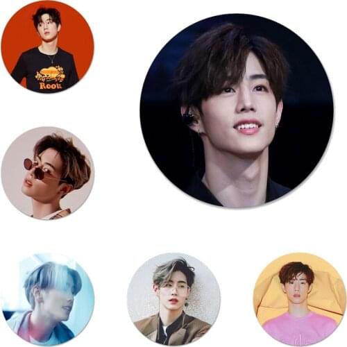58mm Got7 Kpop Mark Icons Pins Badge Decoration Brooches Metal Badges For Clothes Backpack Decoration