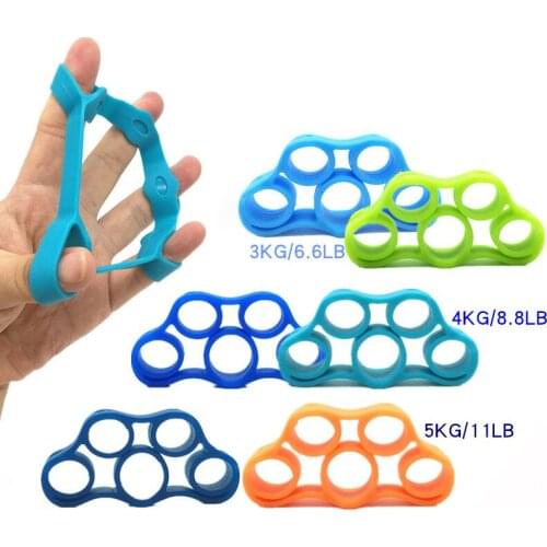 1PC Hand Gripper Silicone Portable Finger Expander Exercise Strength Wrist Stretcher Trainer Exercise Accessories