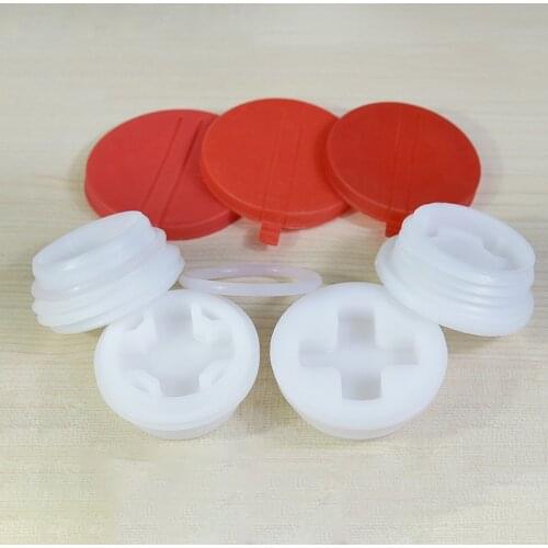 100% New Material white Sealing cap for 200L Chemical plastic barrel 1PCS