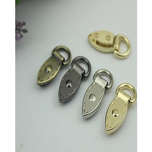 2pcs/4pcs Metal Bag Clip Hanging Side Hook Buckles Screw Fittings Diy Sewing Hangbag Strap Belt Leather Hardware Accessories