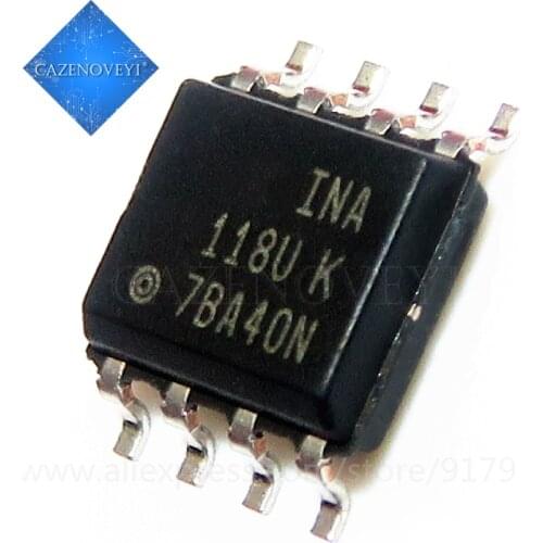 5pcs/lot INA118U INA118 SOP-8 In Stock