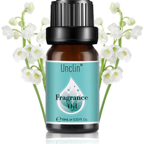 Unclin 10ml Lily of the Valley Fragrance Oil For Humidifier Sweet Dreams Orange Splash Sweet Neroli Mango Peach Essential Oils