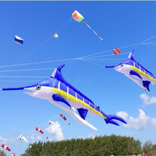 Free shipping Marlin Line Laundry inflatable soft kite flying outdoor windsurf string pendant kites for kids stunt kite