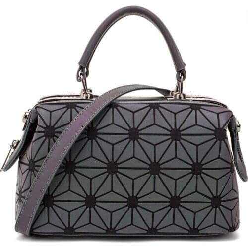 Bolsa feminina Handbags for girls women Laser sequins Luminous women geometric bag over shoulder crossbody bags for women 2020