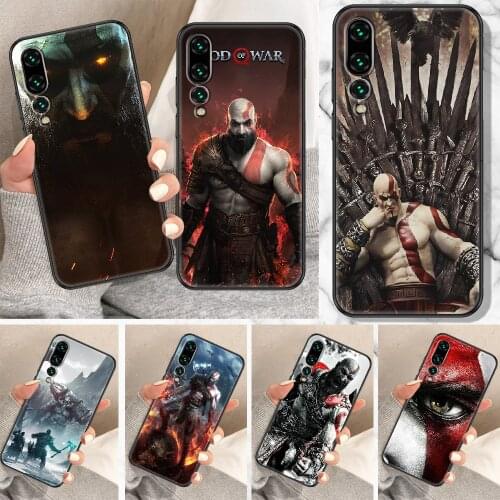 Game God Of War Phone Case For Huawei P Mate P10 P20 P30 P40 10 20 Smart Z Pro Lite black pretty waterproof fashion cell cover