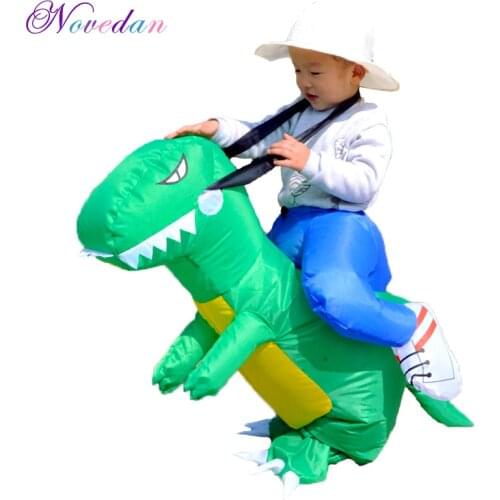 Baby Inflatable Dinosaur Costumes for Children Horse Fancy Dress Ball Toy Party Club Performance Inflatable Costumes