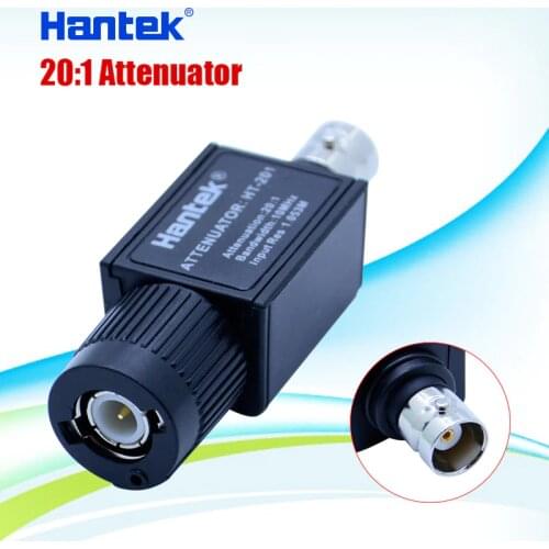 Hantek Official HT201 20:1 Attenuator Bandwidth 10MHz Input Res: 1.053M for Automotive Diagnostics