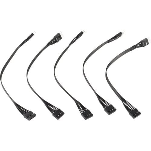 HD Audio 13Pin Female to 8Pin Male Converter Cable 24AWG for Lenovo Motherboard Connection HOST Front Panel Audio,5Pcs