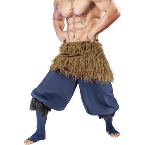 Hashibira Inosuke Demon Slayer Kimetsu No Yaiba Cosplay Costume Halloween Women Men Pants Wool Skirt Pig Head Mask