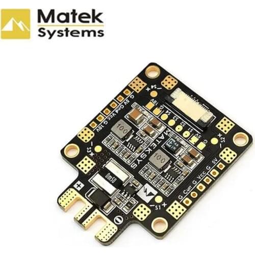 Matek Mateksys FCHUB-6S Hub Power Distribution Board 5V & 10V BEC Built-in 184A Current Sensor for RC Drone FPV Racing