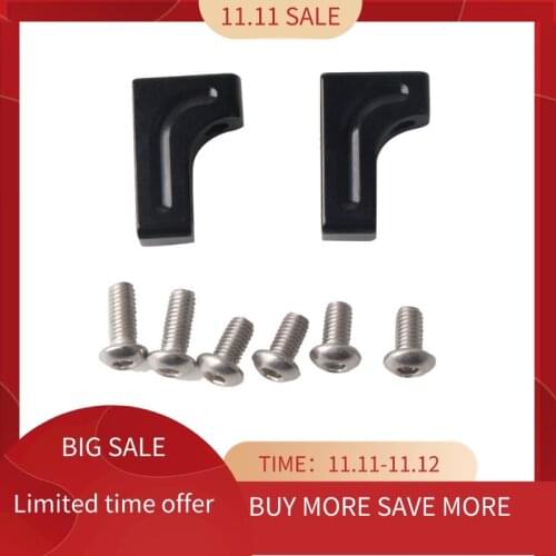 2PCS Metal Servo Mount for Axial SCX10 CC01 D90 1/10 RC Crawler Car