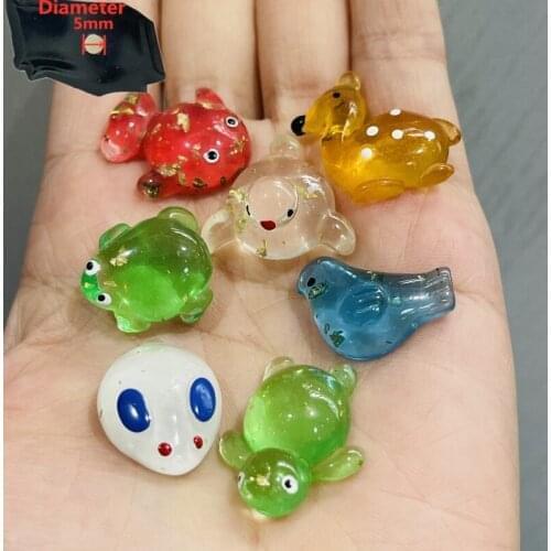 1PCS Resin Cute Cartoon Fridge Magnetic Sticker Tortoise Bird Goldfish Frog Alien Refrigerator Magnet Children Gift Party Gifts