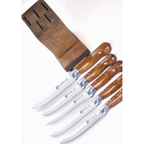 Kitchen Knife Sets Steel Knives Best Chef Knife Set With Excellent Acacia Wood/Knife Set Block Handmade Pro