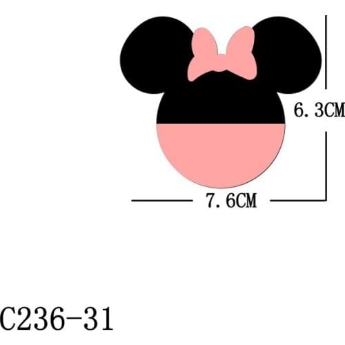 New card Bow Wooden die Scrapbooking C236-31 Cutting Dies