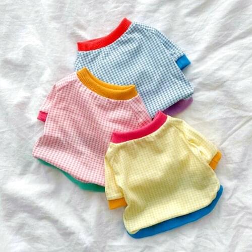 Thin Dog Shirt Summer Small Dog Clothes Chihuahua Tshirt Puppy Vest Yorkshire Terrier Pet Clothes Ropa Perro Pets Clothing XS-XL