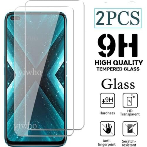 Tempered Safety Glass for OPPO Realme X3 RMX2142 Screen Protector Glasses on For Realme X3 Super Zoom 6.6 Protective Glass Film