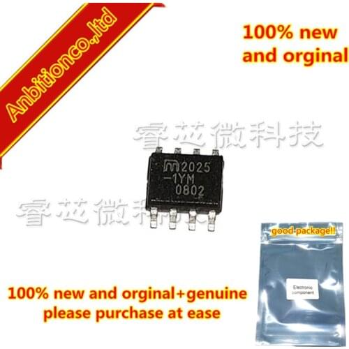 10pcs 100% new original MIC2025 MIC2025-1YM 2025-1YM SOP8 Single-Channel Power Distribution Switch MM8 in stock
