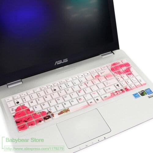 15 inch Silicone laptop keyboard cover protector For Asus 15.6" UX501 UX501VW X550 X550ZA X551 X552 X555DA X555UB K501LX
