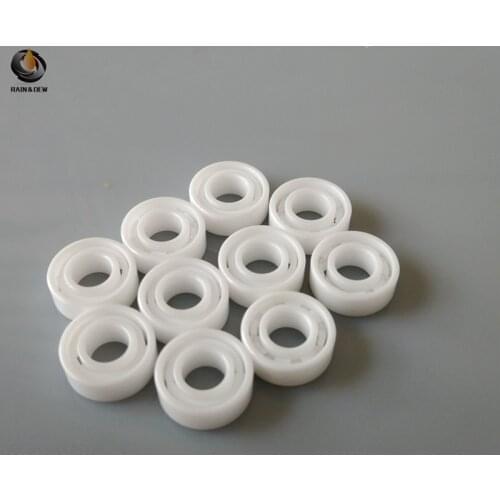2 pieces/lot cost performance MR104 full Ceramic Bearing 4x10x4 Zirconia ZrO2 ball bearing size 4*10*4mm