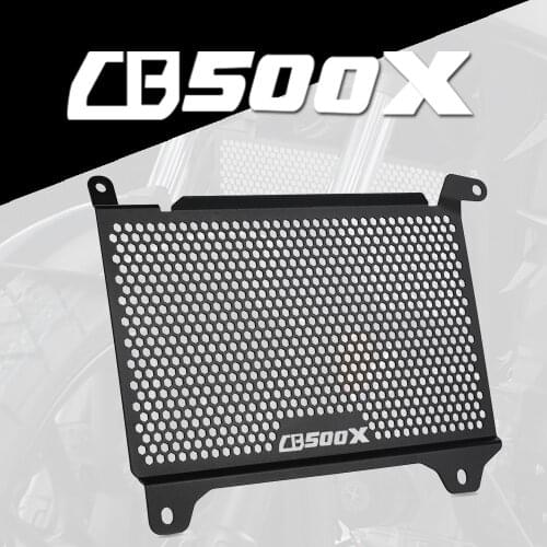 For Honda CB500X Motorcycle Aluminum Radiator Grille Guard Cover Protection Parts CB 500X CB 500 X 2019 2020 2021 Accessories