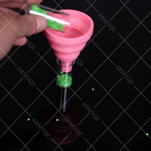 Diamond Painting Tools Collapsible Round Funnel Silica Gel Multi-function for Diamond Painting Embroidery Accessories