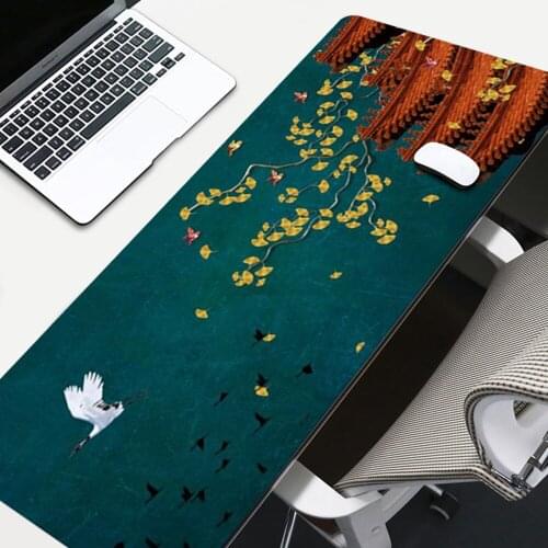 Chinese Style Palace Mouse Pad Oversized Thickened Game Table Mat Personality Desings Mousepad for Laptop Computer