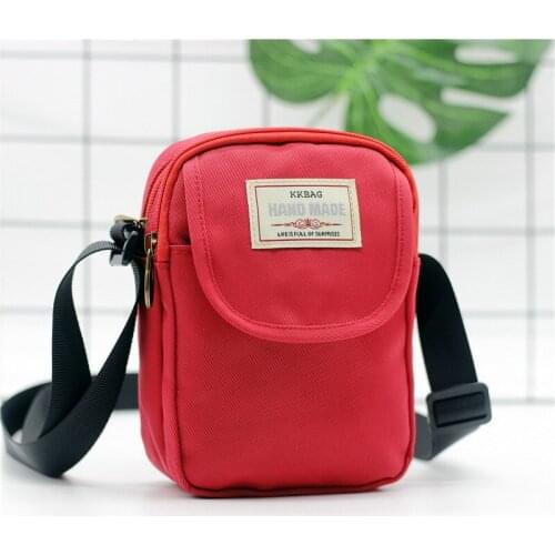 Fashion Women Shoulder Bag Cute Canvas Crossbody Bag Coin Purse Cell Phone Bag Wallet Female Messenger Bag Zipper Travel Purses